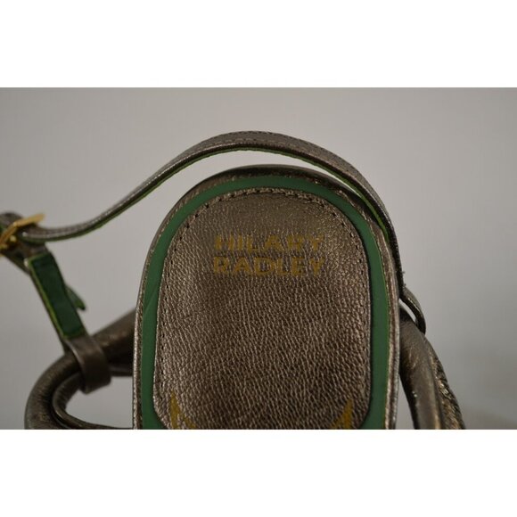 Hilary Radley Embroidered Wedges Slingback Open Toe Sandals Size 9M - Picture 7 of 9